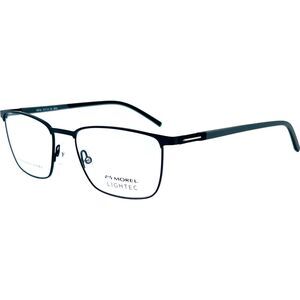 Morel Lightec 30212L Omicron 39 Mens Metal Eyeglass Frame GN02 Gray 52-18 France